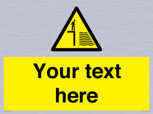 Custom Deep Water Sign